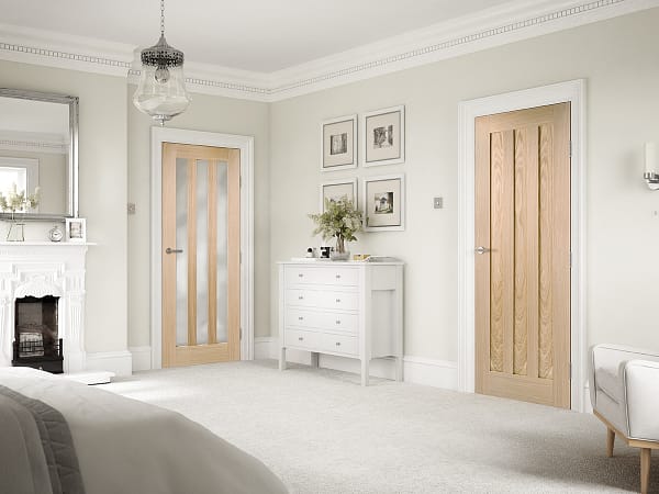 Oak Idaho 3 Panel Door