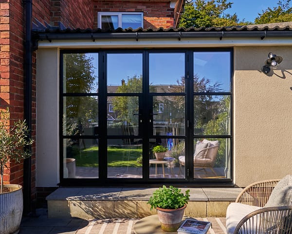 Black Heritage French Doors 2700mm