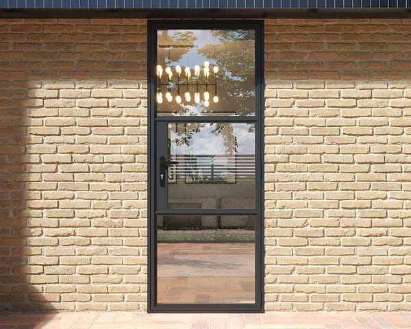 Grey Heritage Single Door 855mm x 2100mm