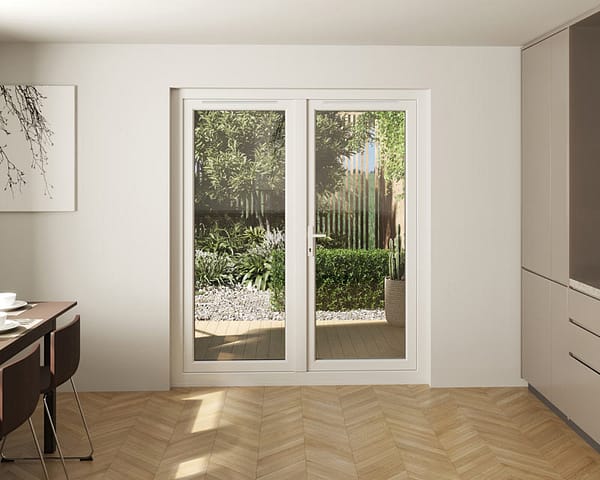 Statement Grey Out / White In French 1800mm