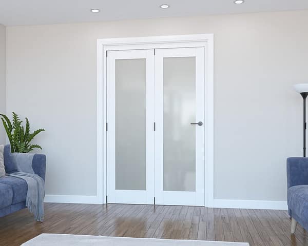 Vision White Primed Frosted 1673mm