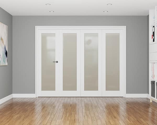 Repute White Primed Frosted 1674mm