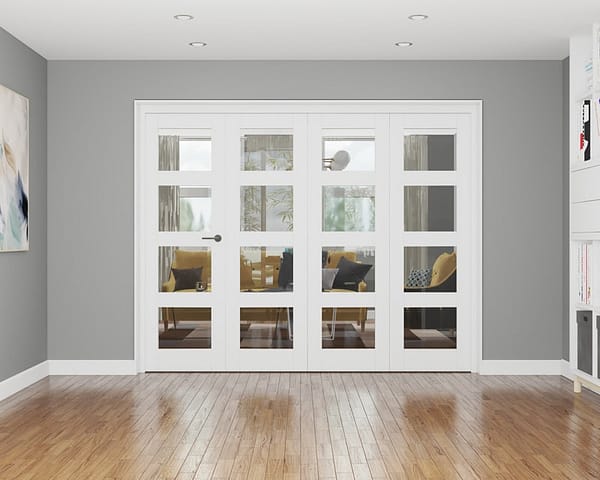 Repute White Primed 4 Light 1674mm