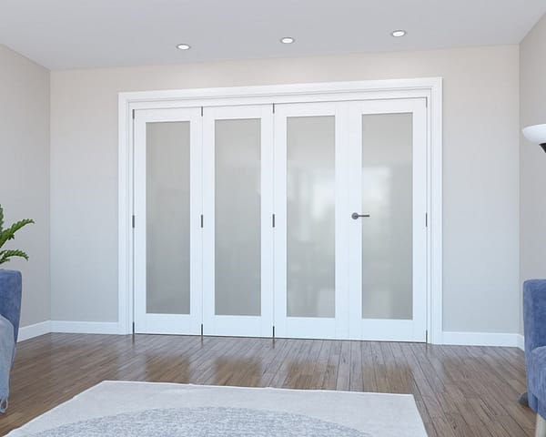 Vision White Primed Frosted 1673mm