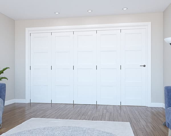 Vision White Primed 4 Panel 1904mm
