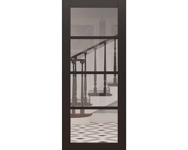 Heritage 4 Light Black Door