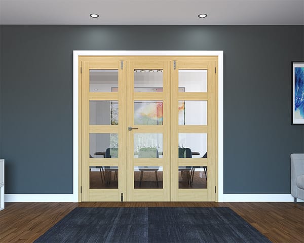 Calibre Unfinished Oak 4 Light 1682mm