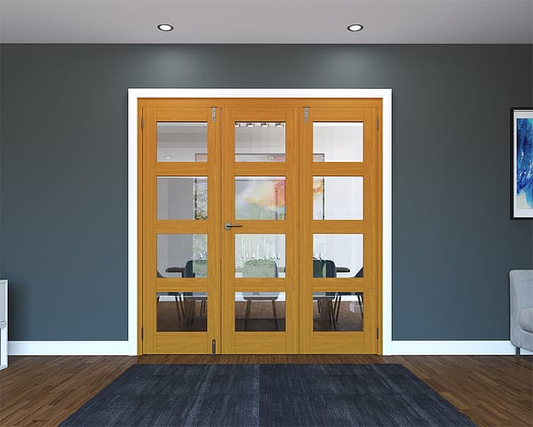 Calibre Fully Finished Oak 4 Light 1682mm