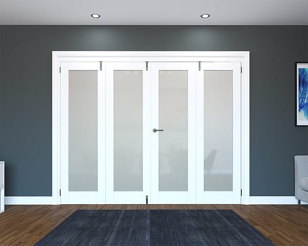 Calibre White Primed Frosted 2216mm