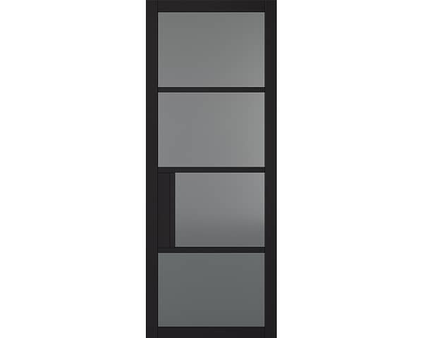 Chelsea Black Tinted Glazed Door