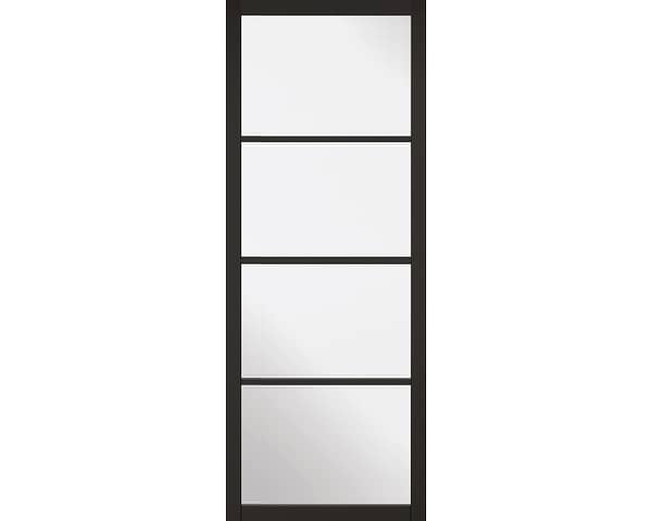 Soho Black Glazed Door
