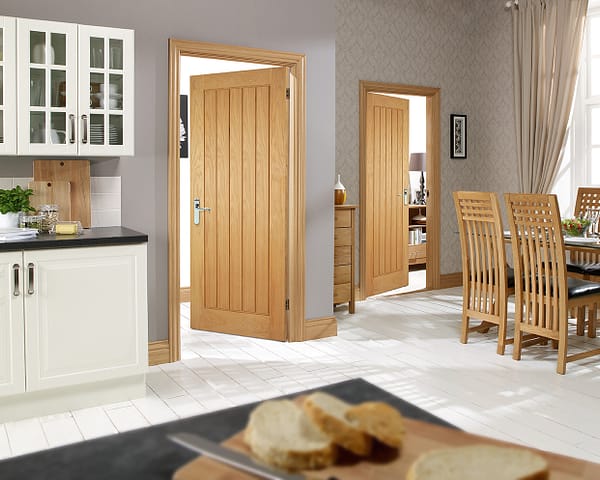 Mexicano Unfinished Oak Door