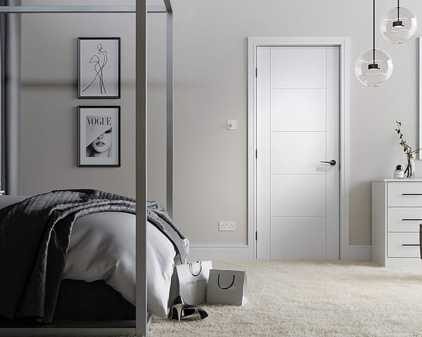 Vancouver White 5 Panel Door