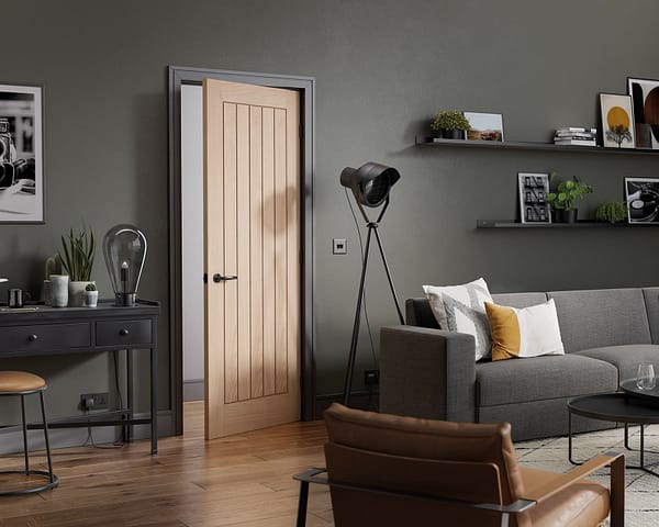 Belize Unfinished Oak Door