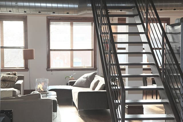 inside of an apartment