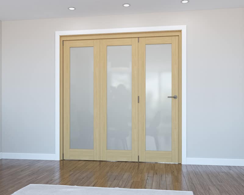 Vision Unfinished Oak Frosted 1673mm Vision Unfinished Oak Frosted 1673mm