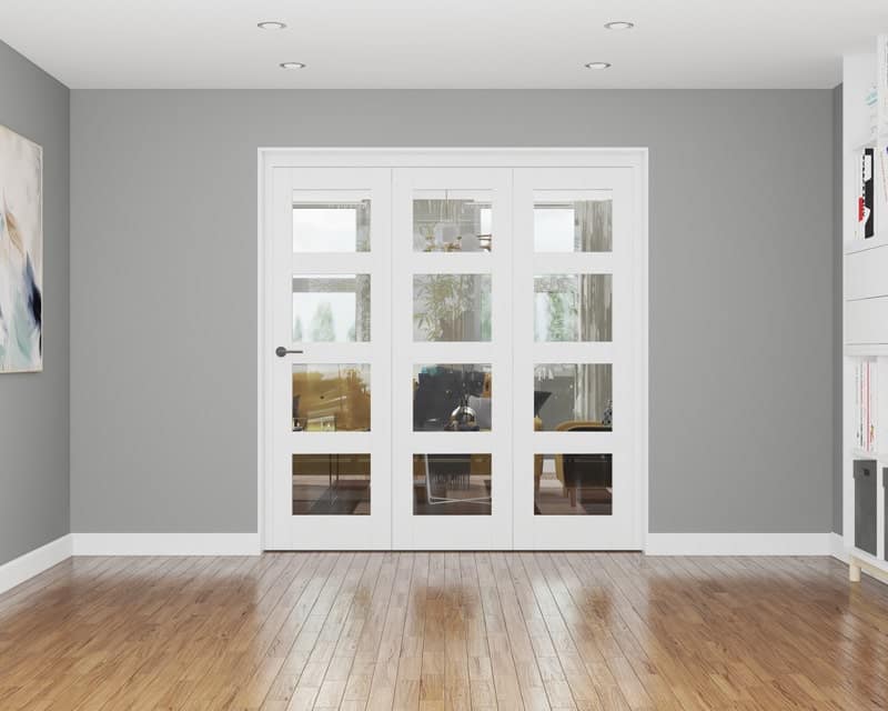 Affinity White Primed 4 Light 1140mm