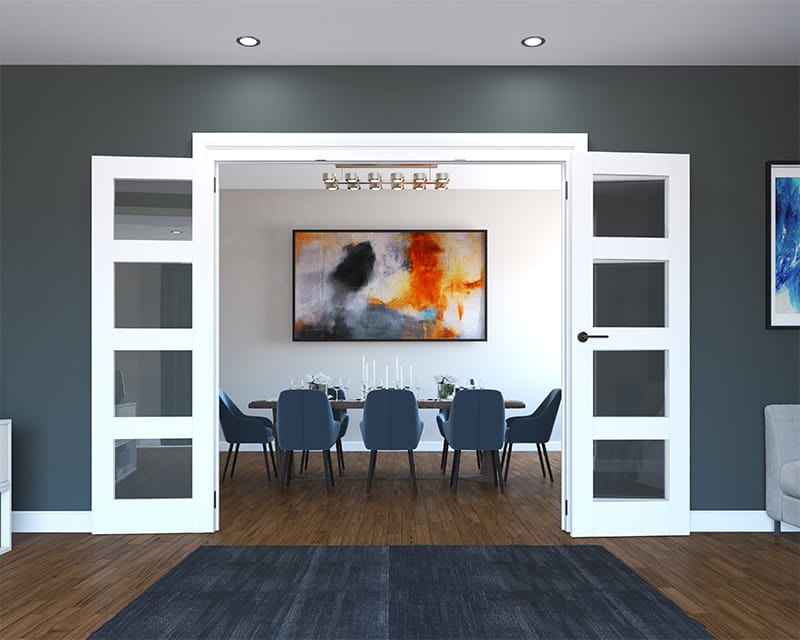 Calibre White Primed 4 Light 1682mm Calibre White Primed 4 Light 1682mm