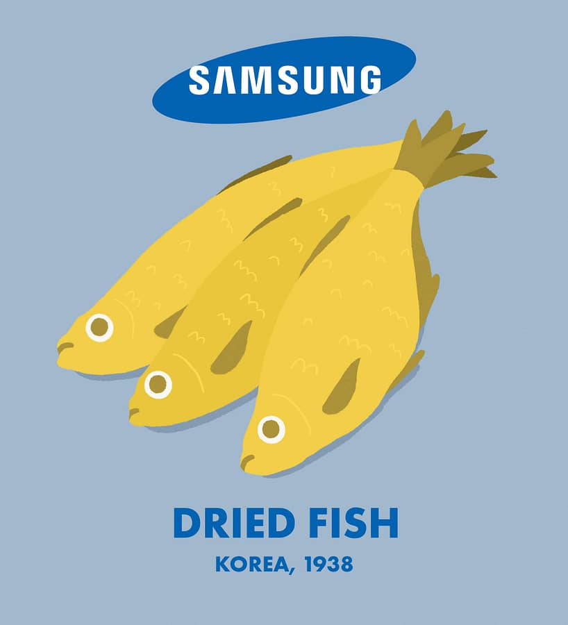 Samsung Dried Fish Illustration