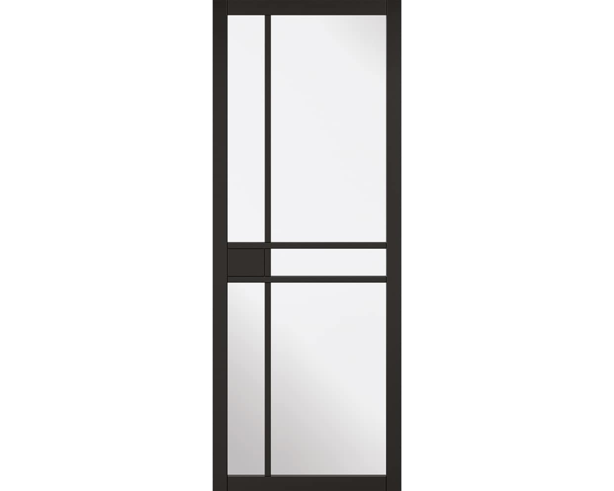 Greenwich Black Glazed Door Greenwich Black Glazed Door