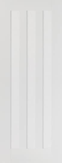 White Idaho 3 Panel Door White Idaho 3 Panel Door