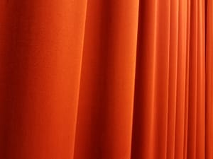 Decorate your doors with a curtain