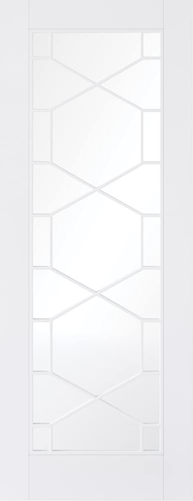 White Primed Orly Glazed Door White Primed Orly Glazed Door