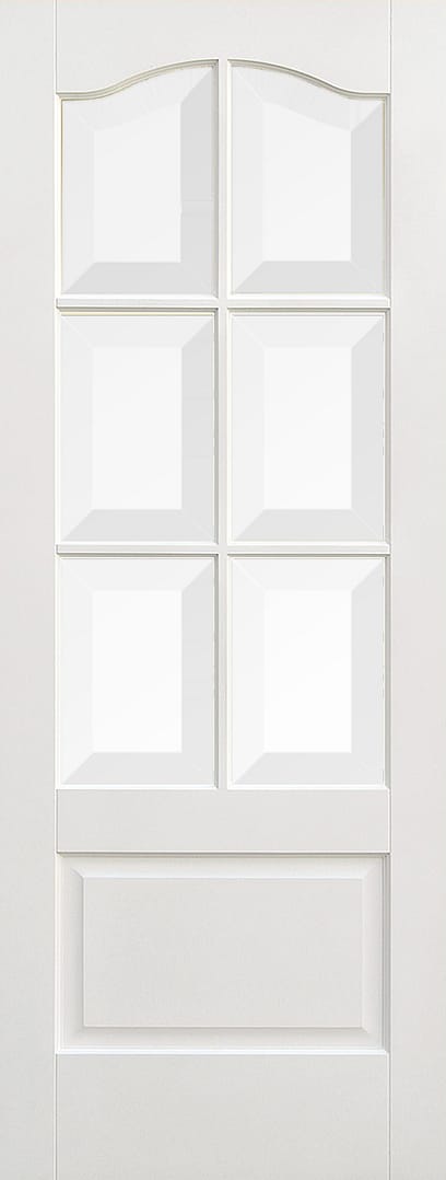White Kent Glazed 6 Light Door White Kent Glazed 6 Light Door