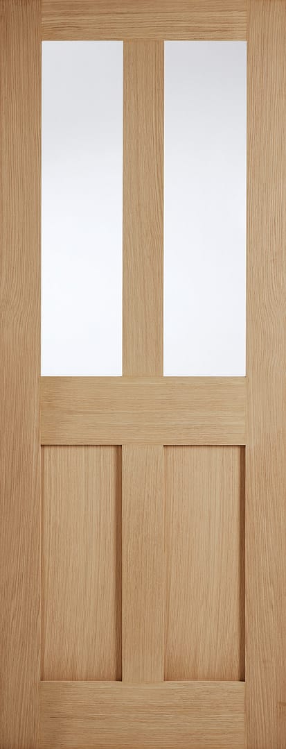 Oak London Glazed 2 Light Door Oak London Glazed 2 Light Door