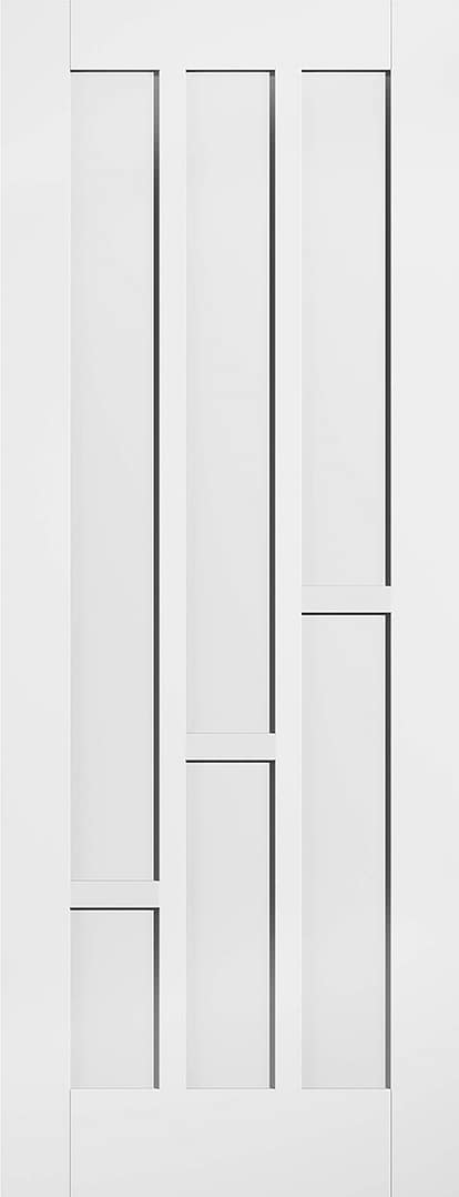 White Coventry 3 Panel Door White Coventry 3 Panel Door