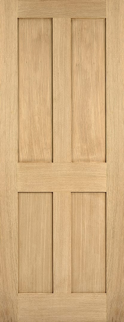Oak London 4 Panel Door Oak London 4 Panel Door