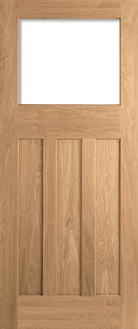 Oak DX 30s Style Unglazed Door Oak DX 30s Style Unglazed Door