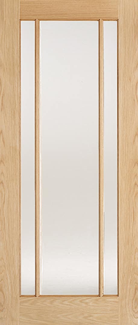 Oak Lincoln Glazed 3 Light Pre-Finished Door Oak Lincoln Glazed 3 Light Pre-Finished Door