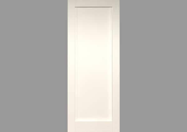 Shaker 1 Panel White Primed Door Shaker 1 Panel White Primed Door