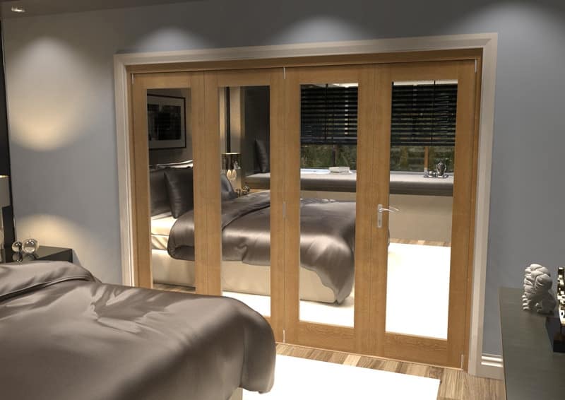 Repute Mirrored Oak 2370mm Repute Mirrored Oak 2370mm