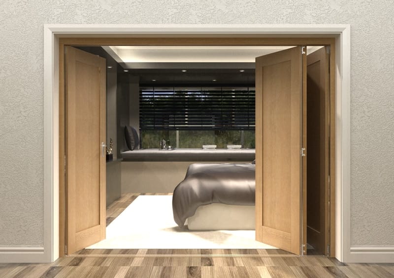 Repute Mirrored Oak 2370mm Repute Mirrored Oak 2370mm