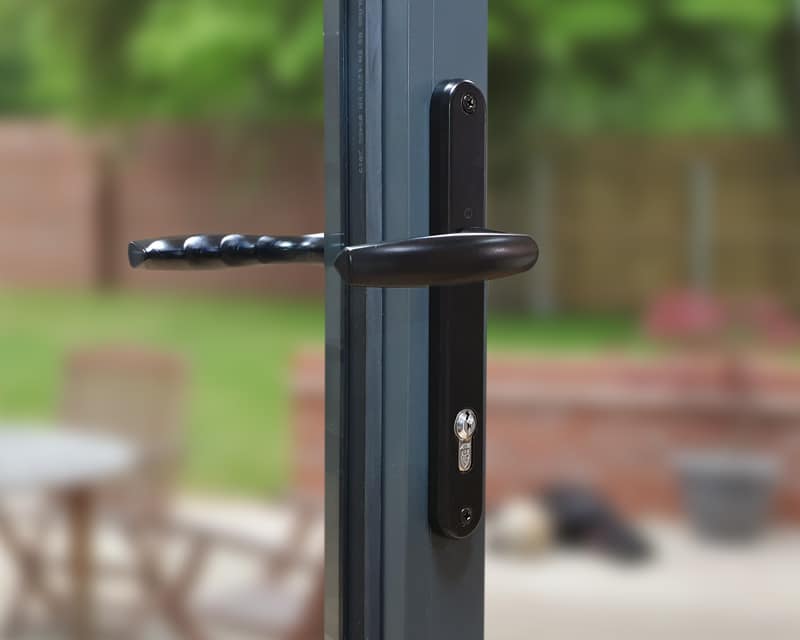 Black French Door Handles