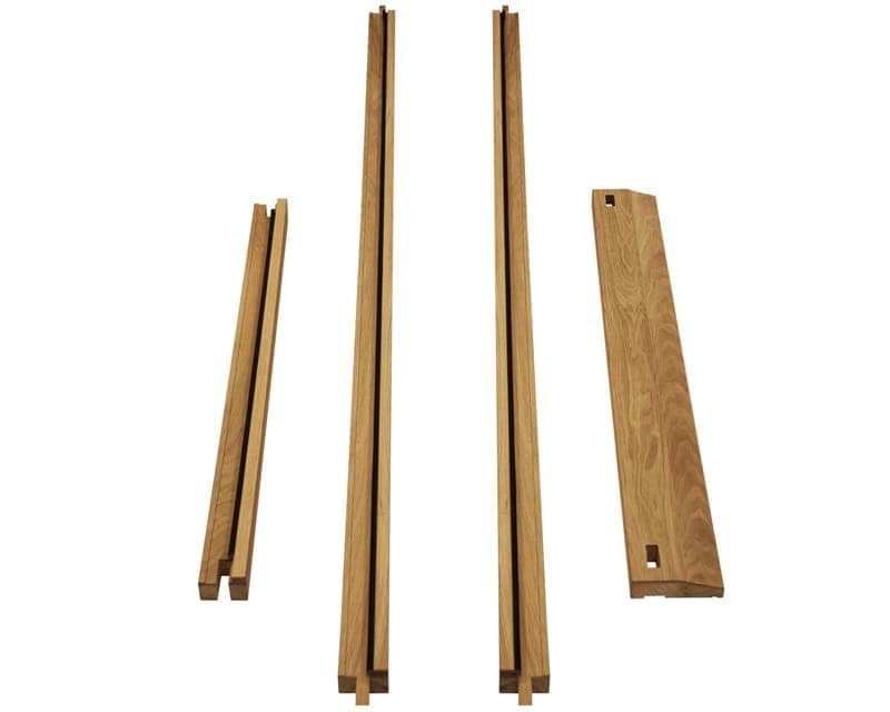 Oak External Door Frame For 80x32 (2032mm x 813mm) Doors Oak External Door Frame For 80x32 (2032mm x 813mm) Doors