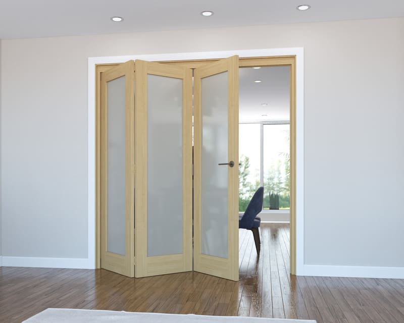 Vision Unfinished Oak Frosted 1673mm Vision Unfinished Oak Frosted 1673mm