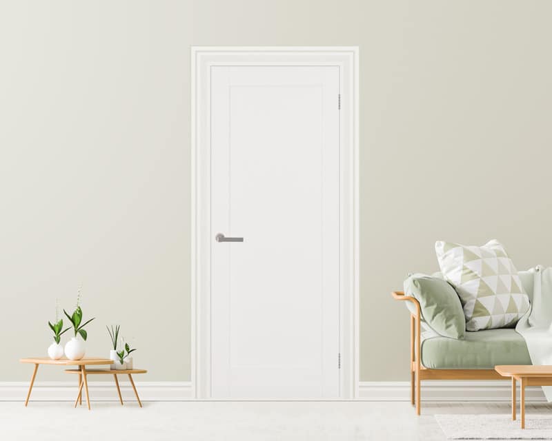 Shaker 1 Panel White Primed Door Shaker 1 Panel White Primed Door