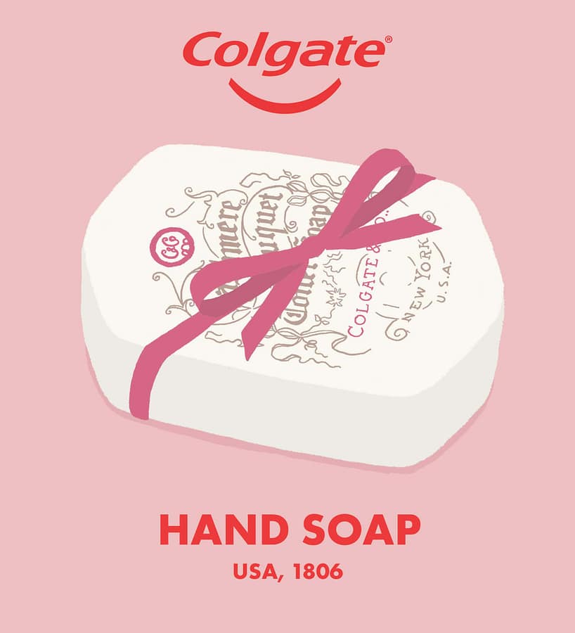 Colgate Hand Soap Illustration